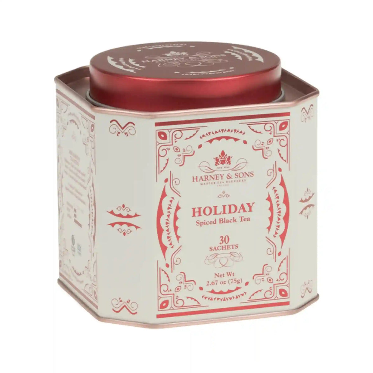Holiday Tea, HRP Tin of 30 Sachets